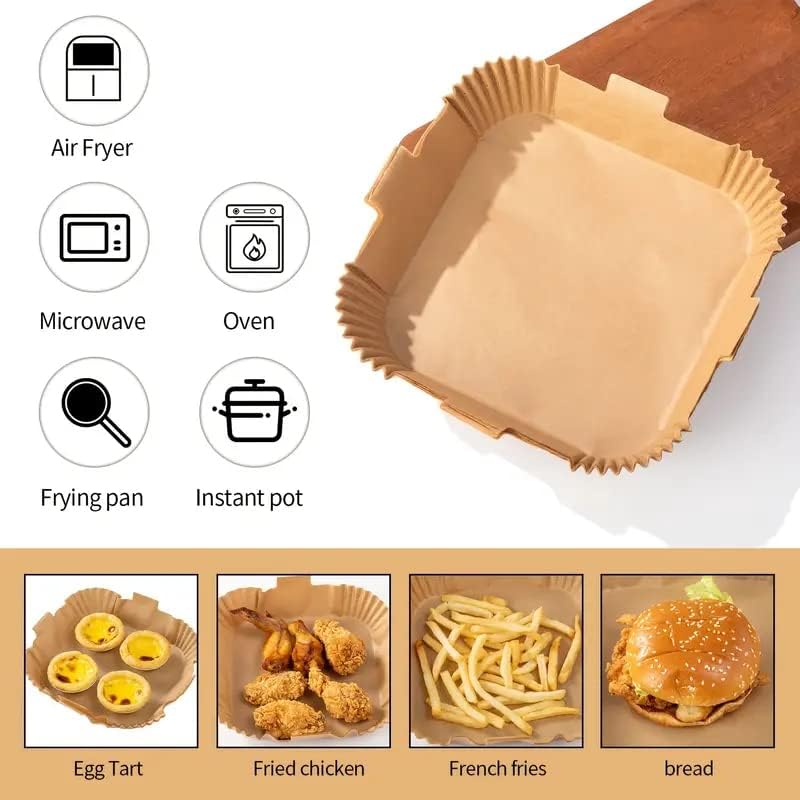 Air Fryer Disposable Paper Liner 100PCS