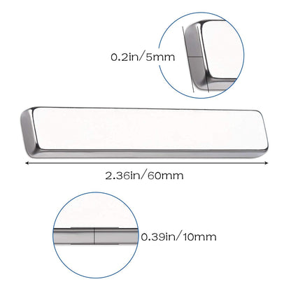 10Pcs Strong Neodymium Bar Magnets