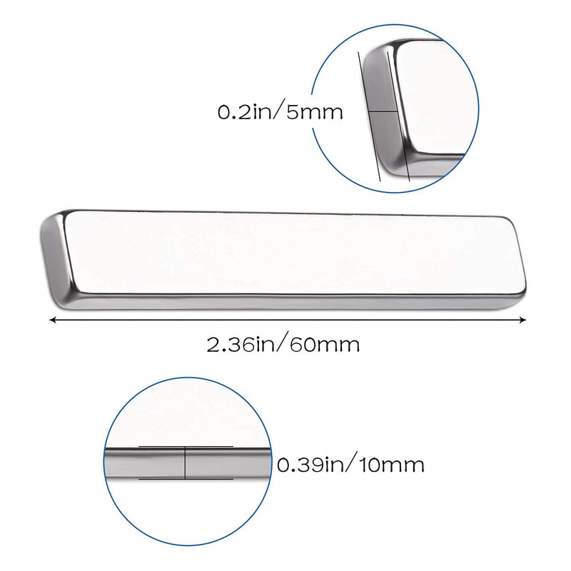 10Pcs Strong Neodymium Bar Magnets