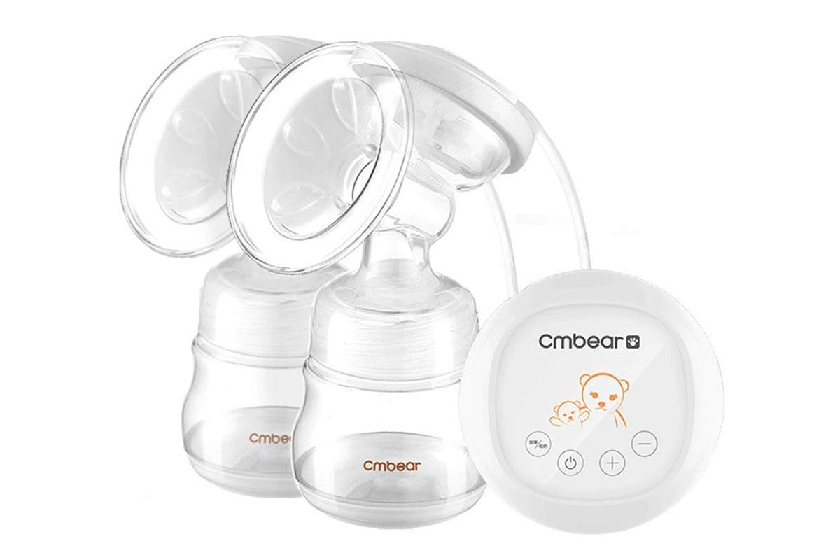 Close up of electric breast pump soft cushion for comfort