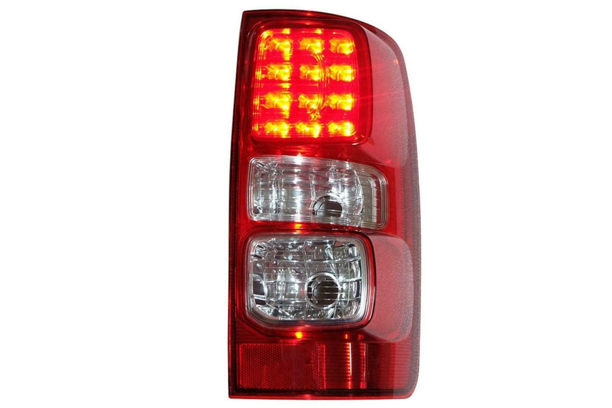Close up of Holden Colorado LED tail light with waterproof seal