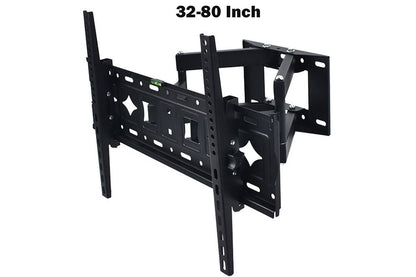 Close up of TV bracket steel mount with cold-rolled finish
