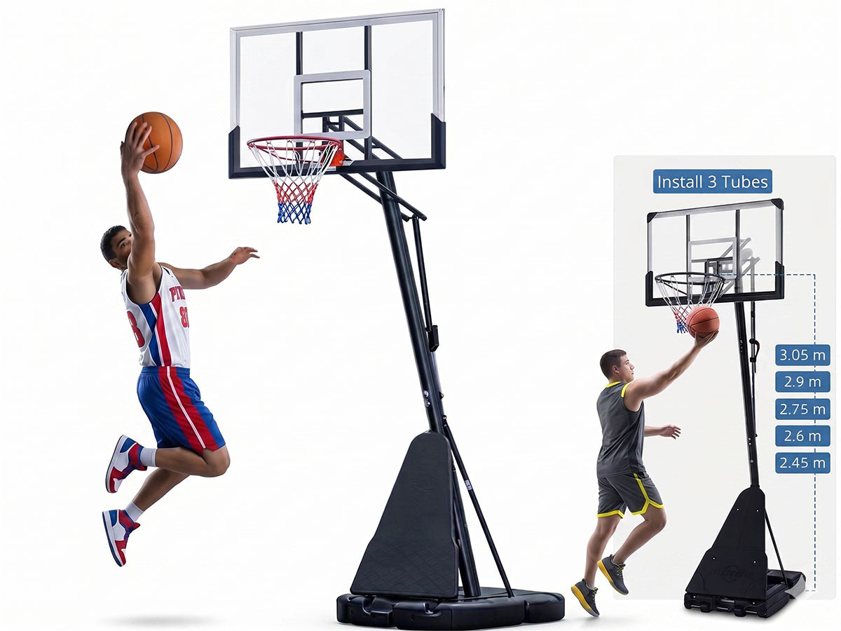 Height Adjustable Portable Basketball Hoop Standop
