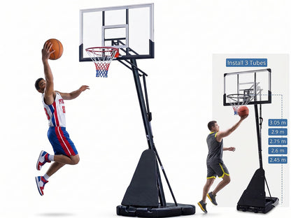 Height Adjustable Portable Basketball Hoop Standop