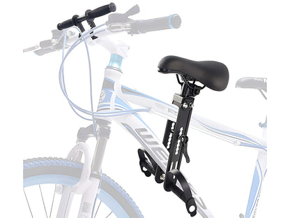 Close-up of rubber protection on bike seat frame for scratch prevention