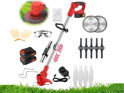 Lawn Mower Cordless Weed Cutter Garden Trimmer