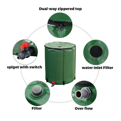 Rainwater Tank Barrel 500L