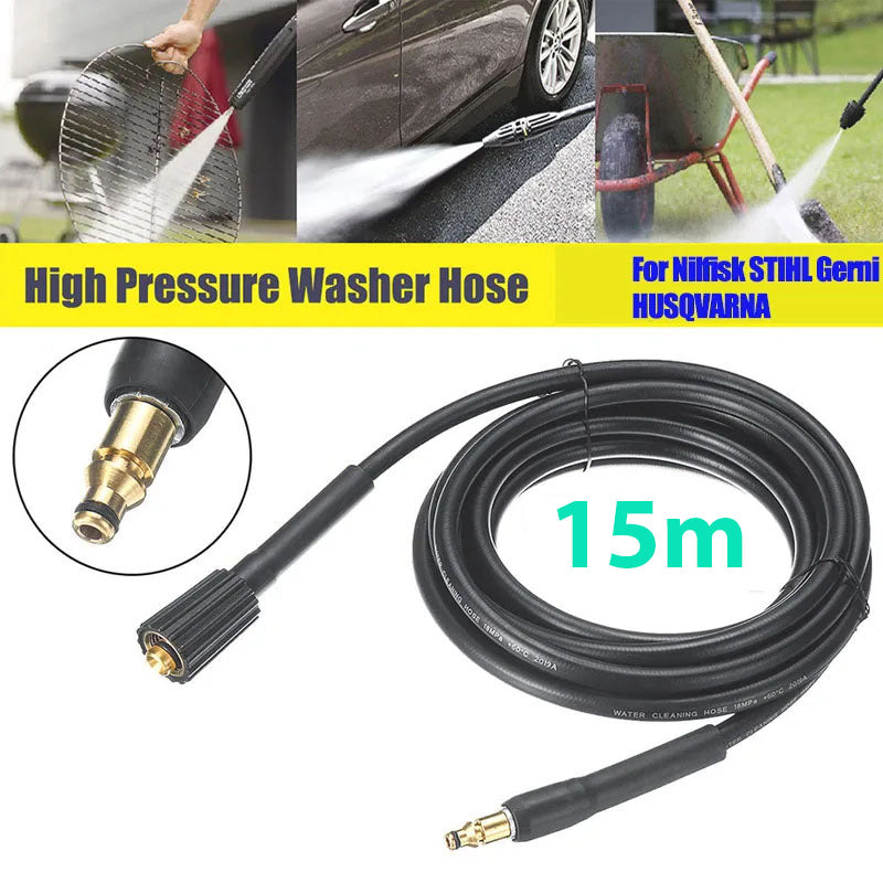 High Pressure Washer Cleaning Hose for STIHL/NILFISK 15m