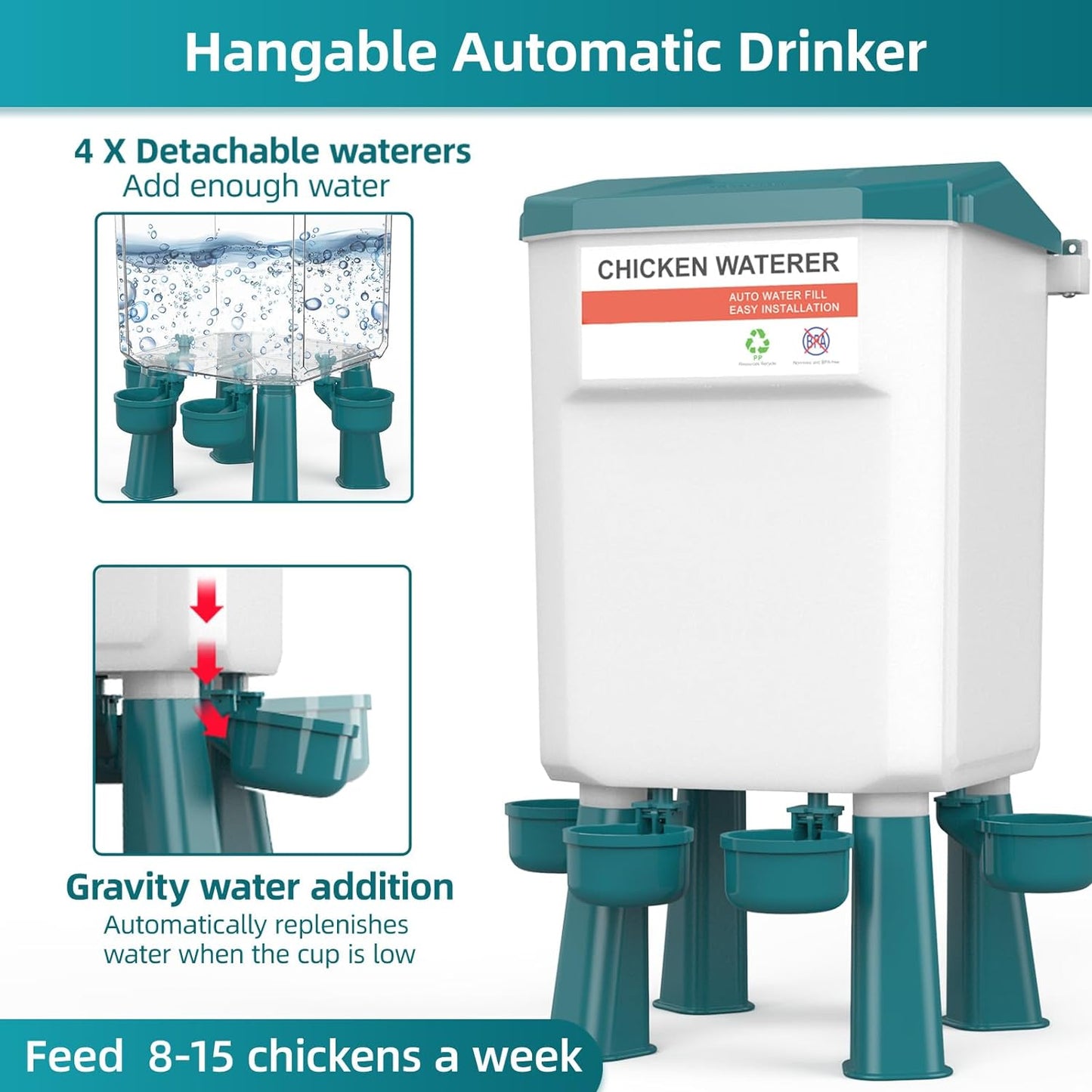 Chicken Feeder Chicken Drinker