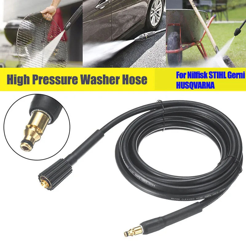 High Pressure Washer Cleaning Hose for STIHL/NILFISK 5m