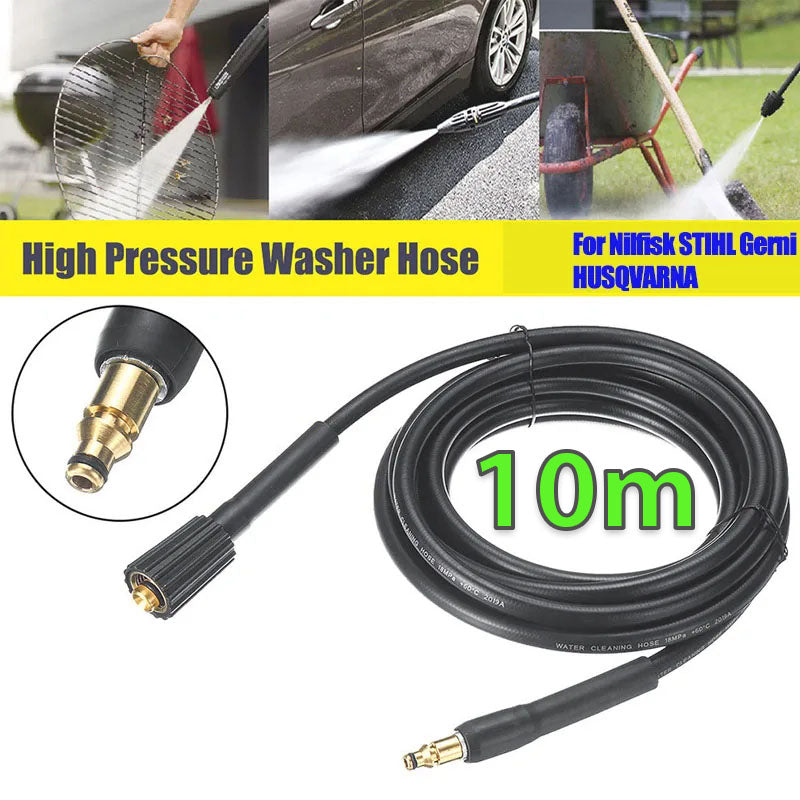 High Pressure Washer Cleaning Hose for STIHL/NILFISK 10m