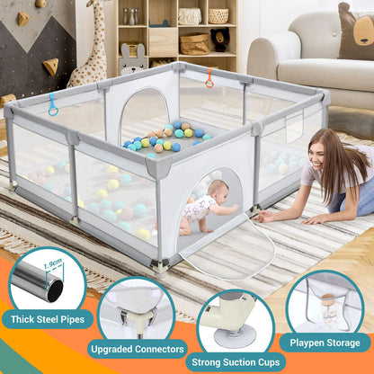 Baby Kids Playpen Play Fence for Kids Play Gym Mat 180CM