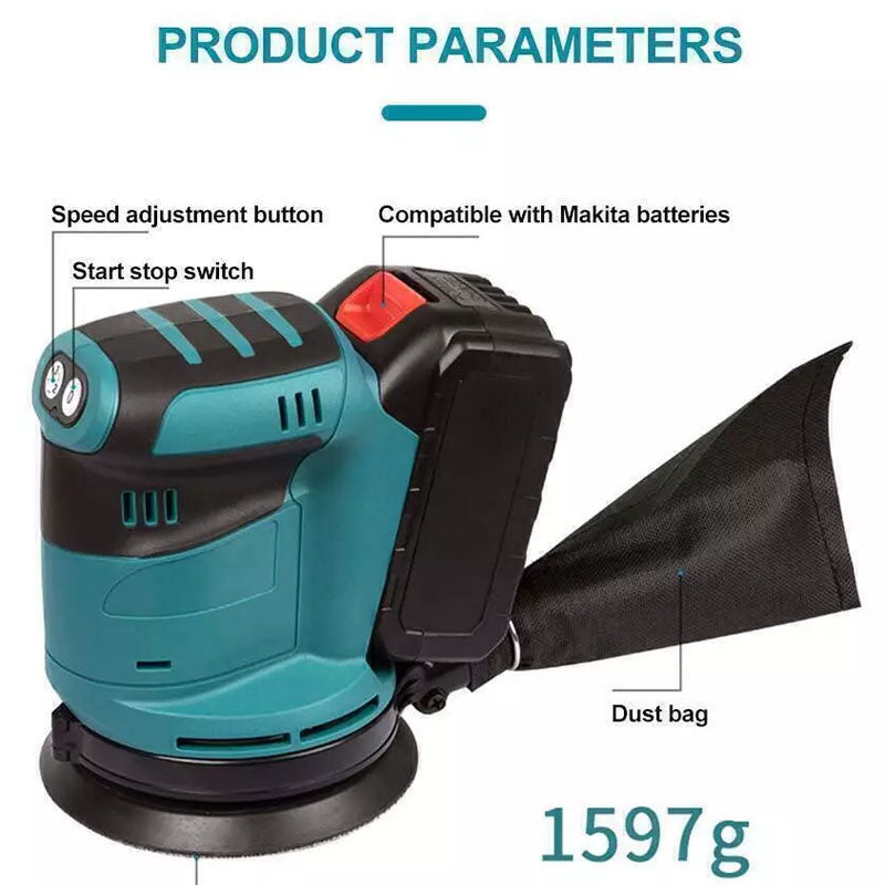 Top angle showing compact and lightweight design