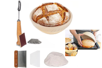Sourdough Proofing Baskets Bread Baking Kit with Banneton Basket