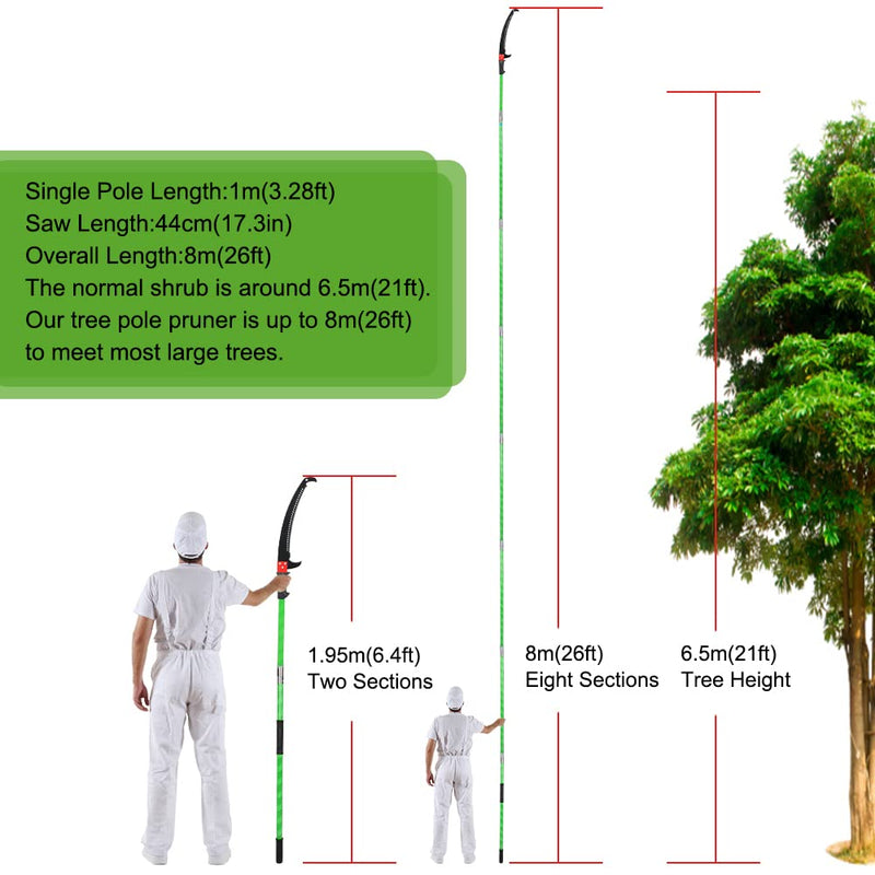 8M Tree Trimmer Pruning Saw