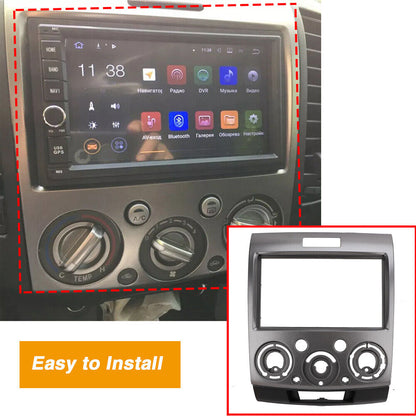 ISO cable detail in stereo fitting kit for Ford Ranger and Mazda BT-50