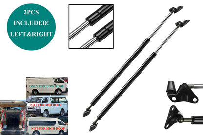 Tailgate Gas Struts For Toyota Hiace Low Roof 05-18