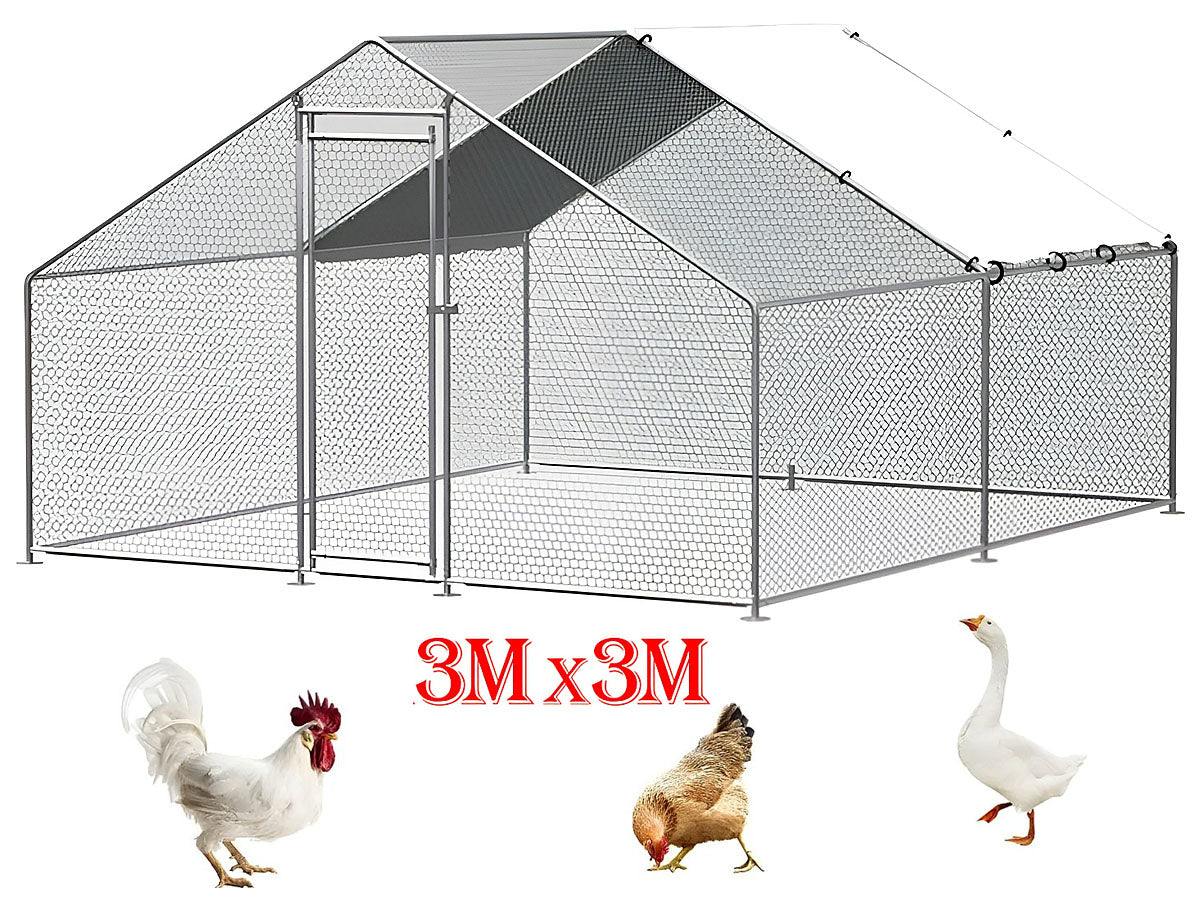 Outdoor Chicken Coop 3Mx3M
