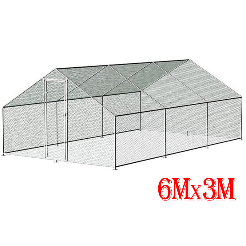 Outdoor Chicken Coop 6Mx3M