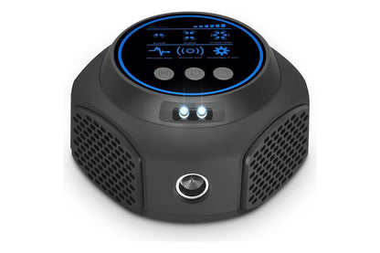 Close up of ultrasonic repellent emission holes in ABS casing