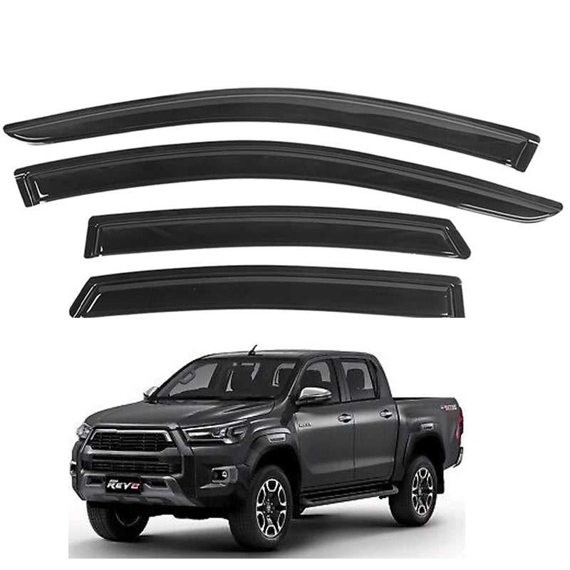 Suitable For Use With Toyota Hilux Window Visors / Weather Shield