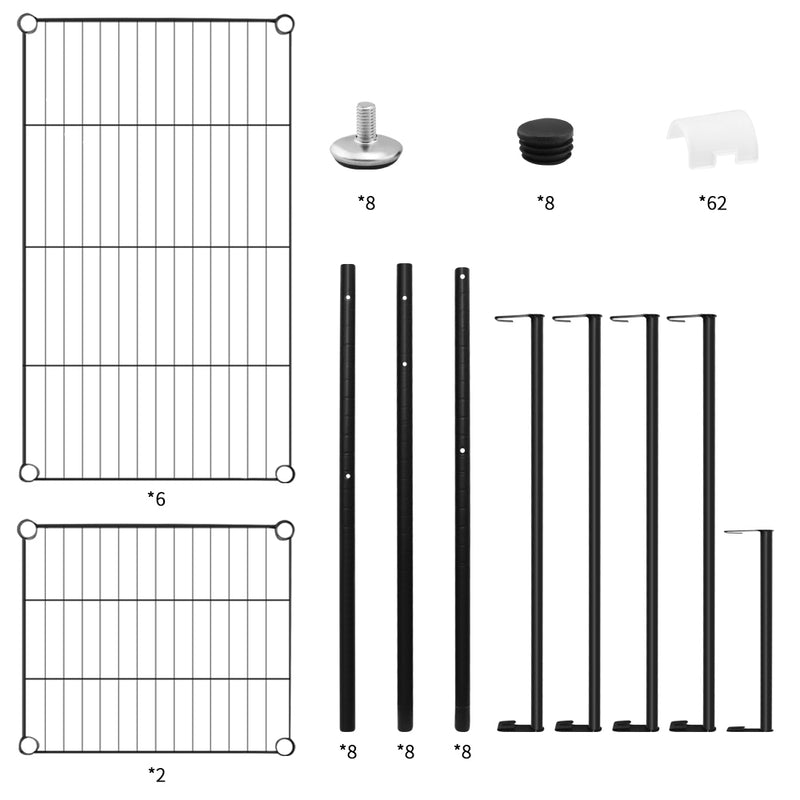 Wardrobe Organizer Clothes Rack