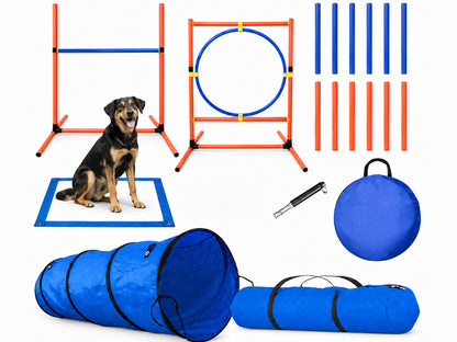 Dog Agility Equipment Set | Dog Training Equipment for Dog Agility Training & Backyard Obstacle Course