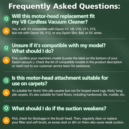 Vacuum cleaner head showing lightweight design at 089kg for easy handling