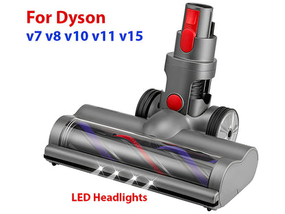 LED Light Roller Brush For Dyson V7 V8 V10 V11 SV14 V15 Head Motorhead