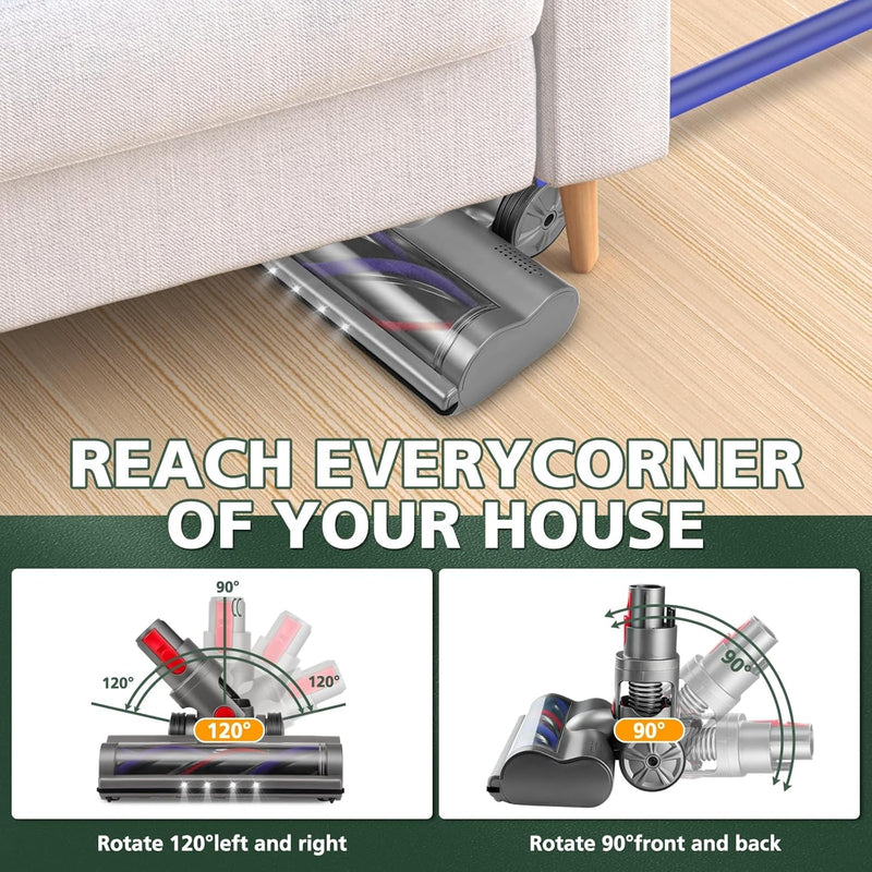 Soft Roller Cleaner Head for Dyson Cordless Stick Vacuum Cleaner V7 V8 V10 V11