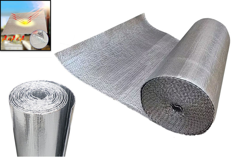 Double Layer Aluminium Bubble Foil Insulation