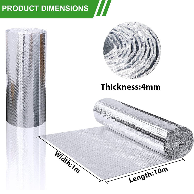 Double Layer Aluminium Bubble Foil Insulation