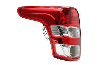 Close up of plastic material on Mitsubishi L200 Triton tail light