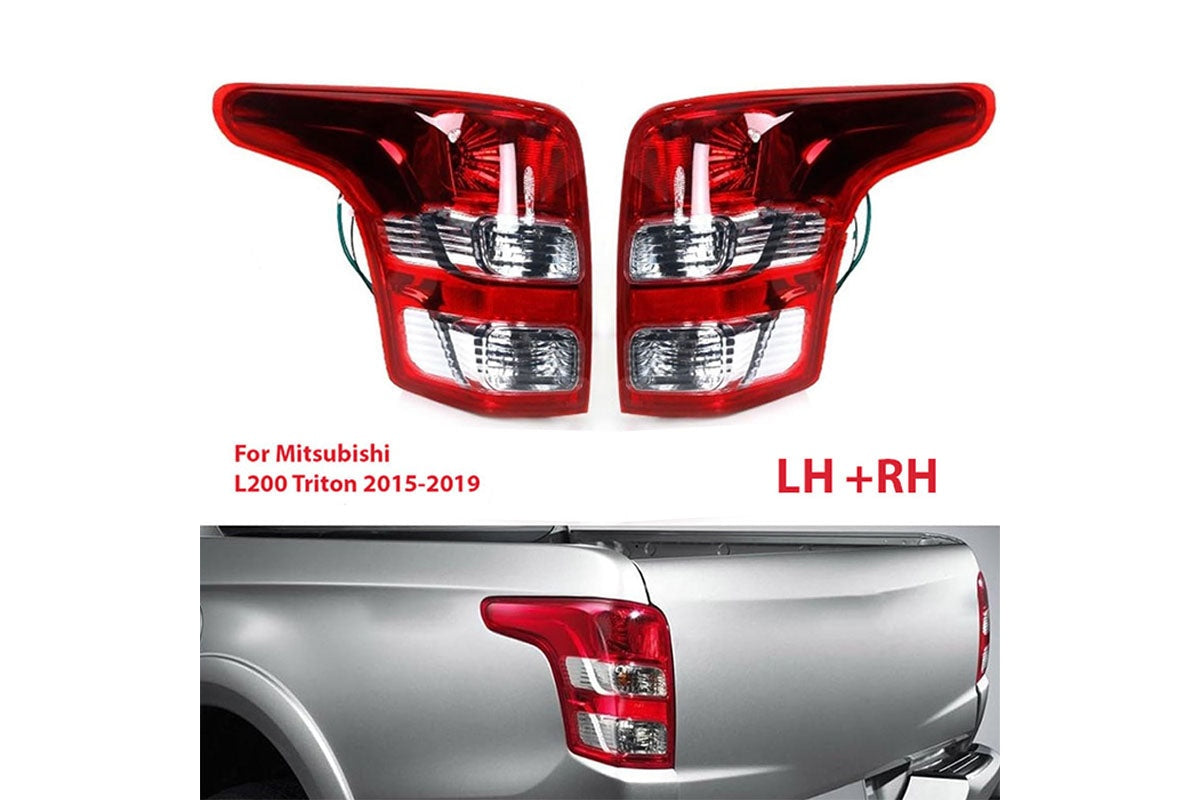 Right side tail light for Mitsubishi L200 Triton with clear finish