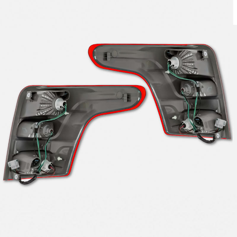 Left tail light for Mitsubishi L200 Triton with uniform brightness