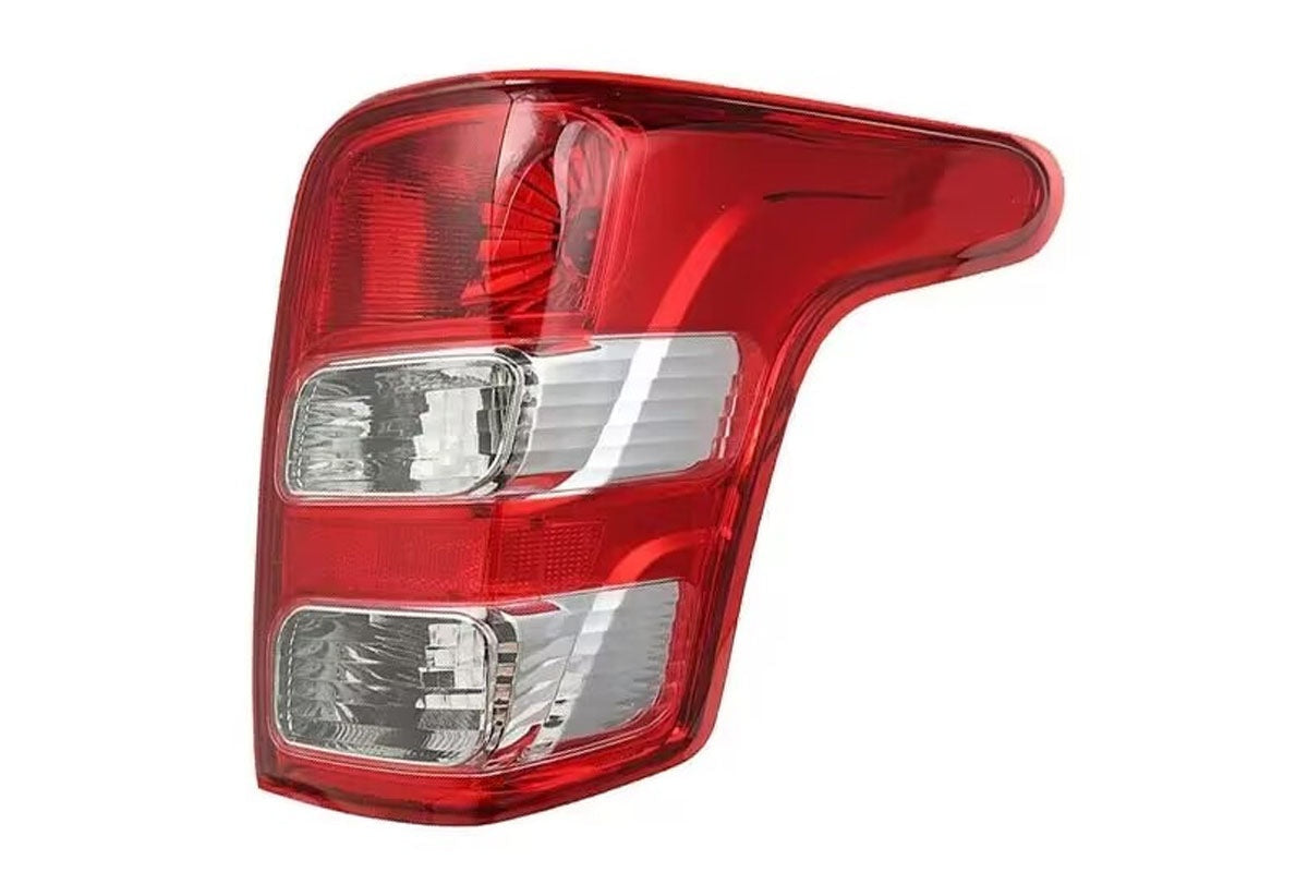 Close up of clear surface finish on Mitsubishi L200 Triton tail light