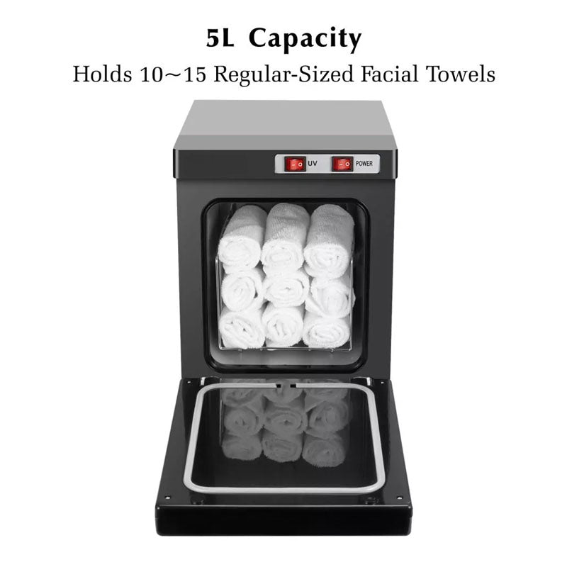 Towel warmer steriliser used for warming massage stones