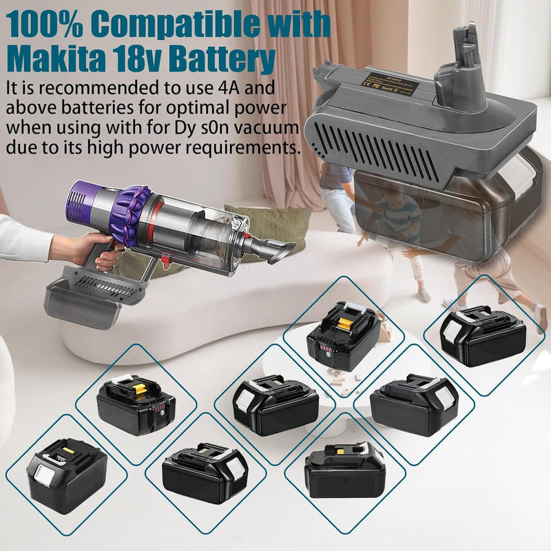 Makita Battery To Dyson V10 Battery Adapter Converter