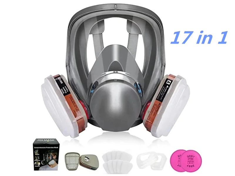 Reusable Full Face Respirator Mask