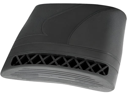 Rifle recoil pad black colour with impact cushioning detail