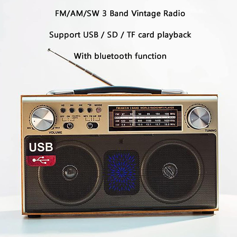 FM Radio Speaker Bluetooth