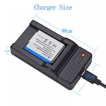 Nikon EN-EL19 charger with red light charging indicator