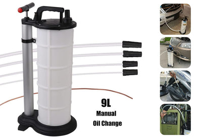 9L Manual Waste Oil Fluid Extractor Pump