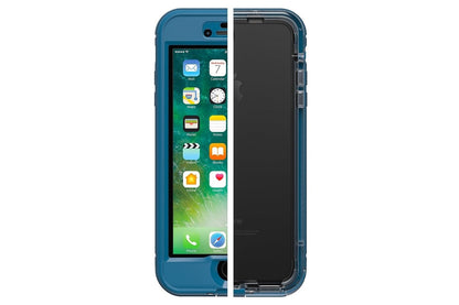 Side view of LifeProof NUUD waterproof case for iPhone 7 Plus