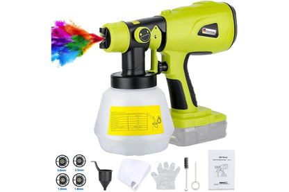 Ryobi cordless paint sprayer with 1000ml paint container