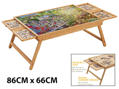 Puzzle Table Craft Board Game Table Jigsaw Game Table