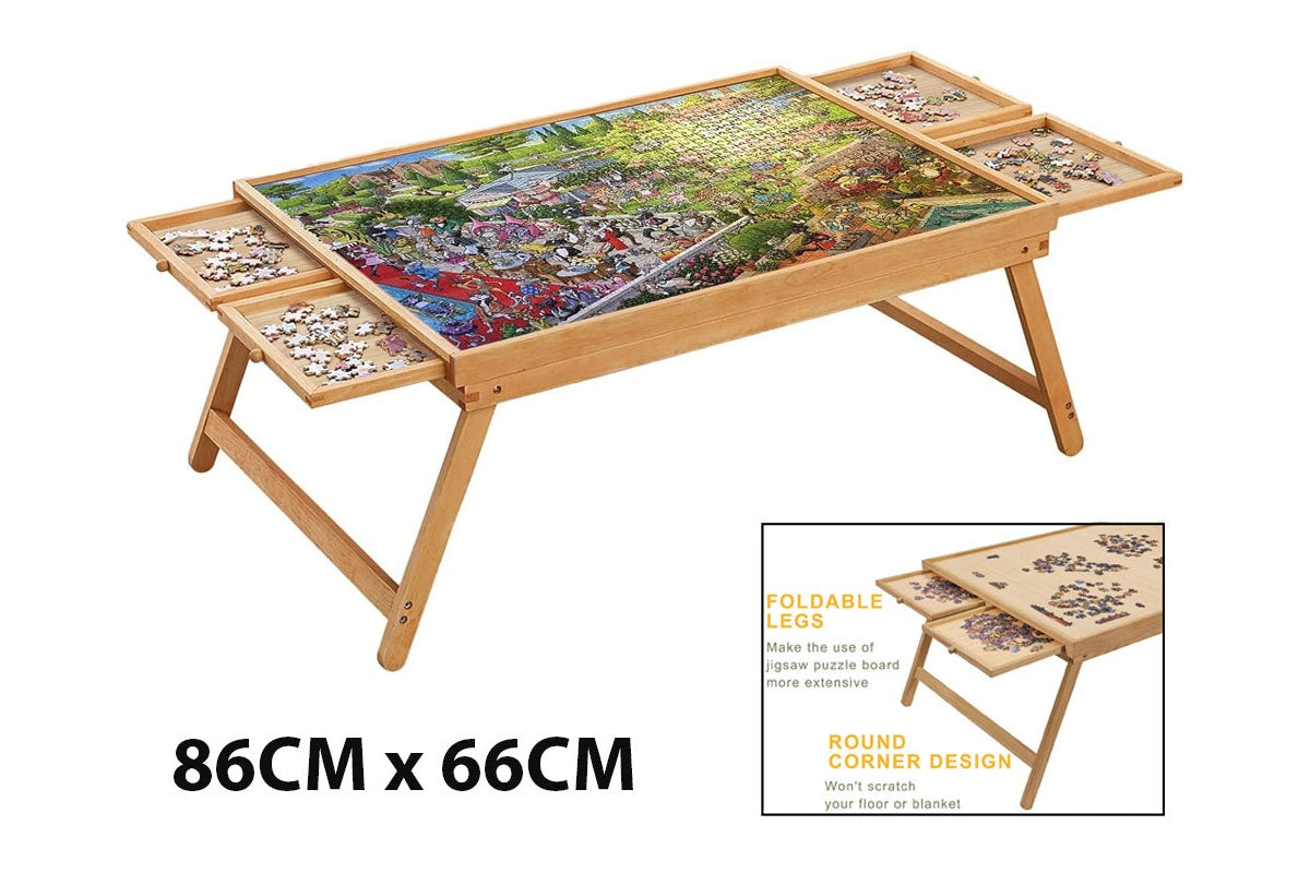 Puzzle Table Craft Board Game Table Jigsaw Game Table