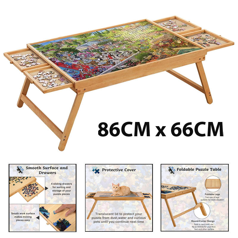 Puzzle Table Craft Board Game Table Jigsaw Game Table