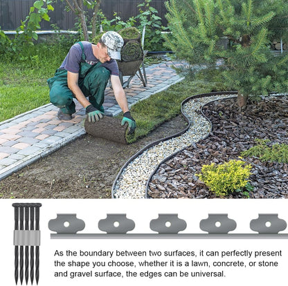 Garden Lawn Edging Landscape Edging 10Mx2PCS