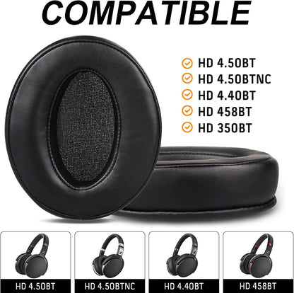 Replacement ear pads cushions restoring comfort to Sennheiser HD 450